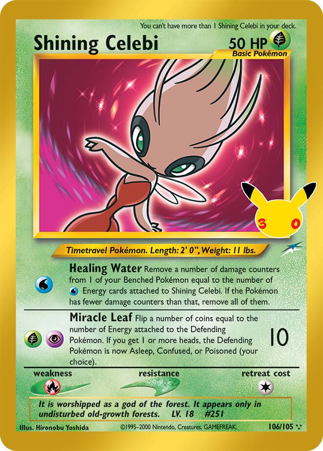 Celebi Holofoil