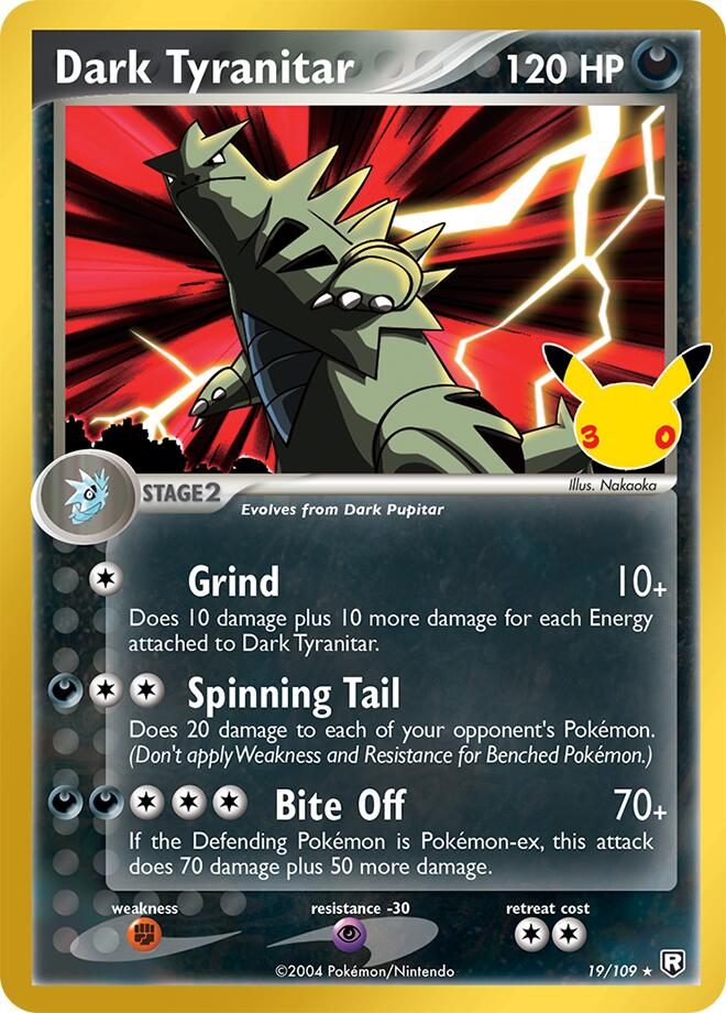 Dark Tyranitar Holofoil