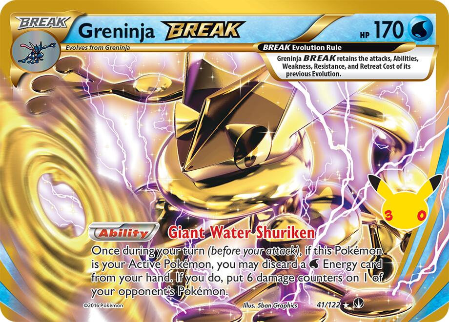Greninja BREAK Holofoil
