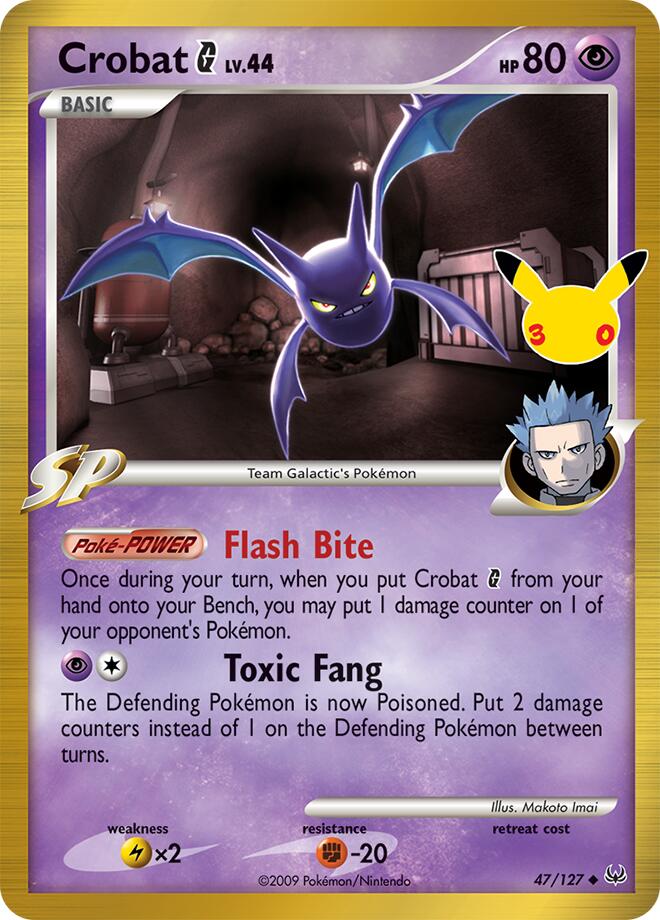 Crobat G Holofoil