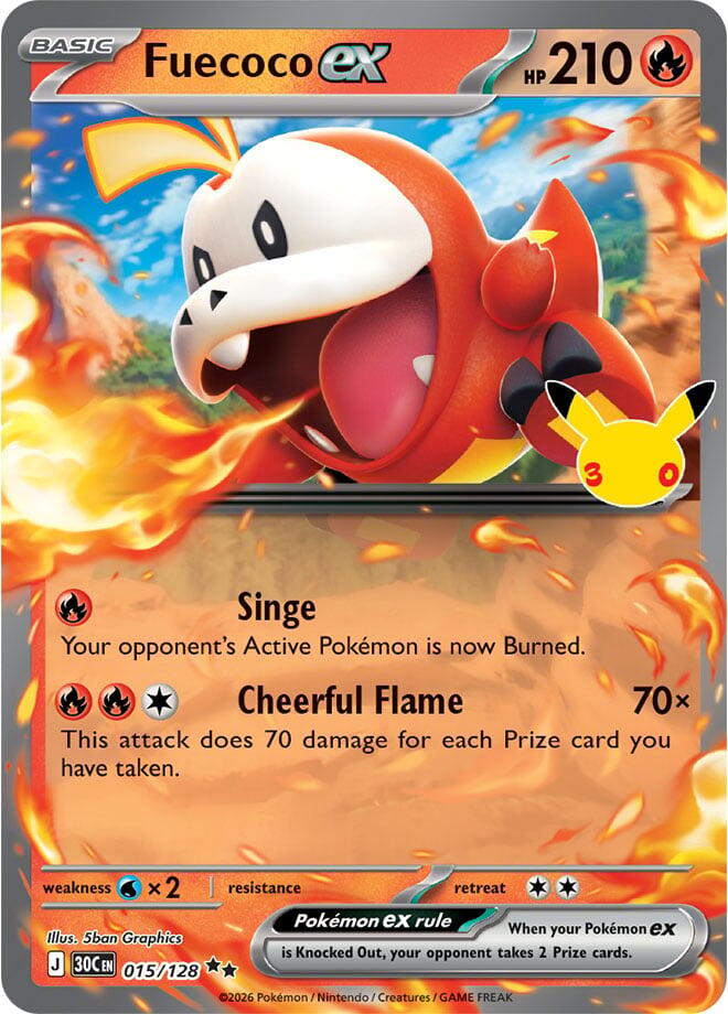 Fuecoco ex Holofoil