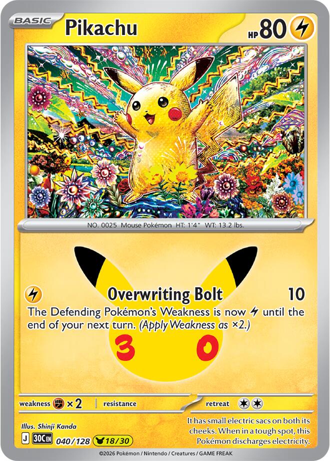 Pikachu Holofoil
