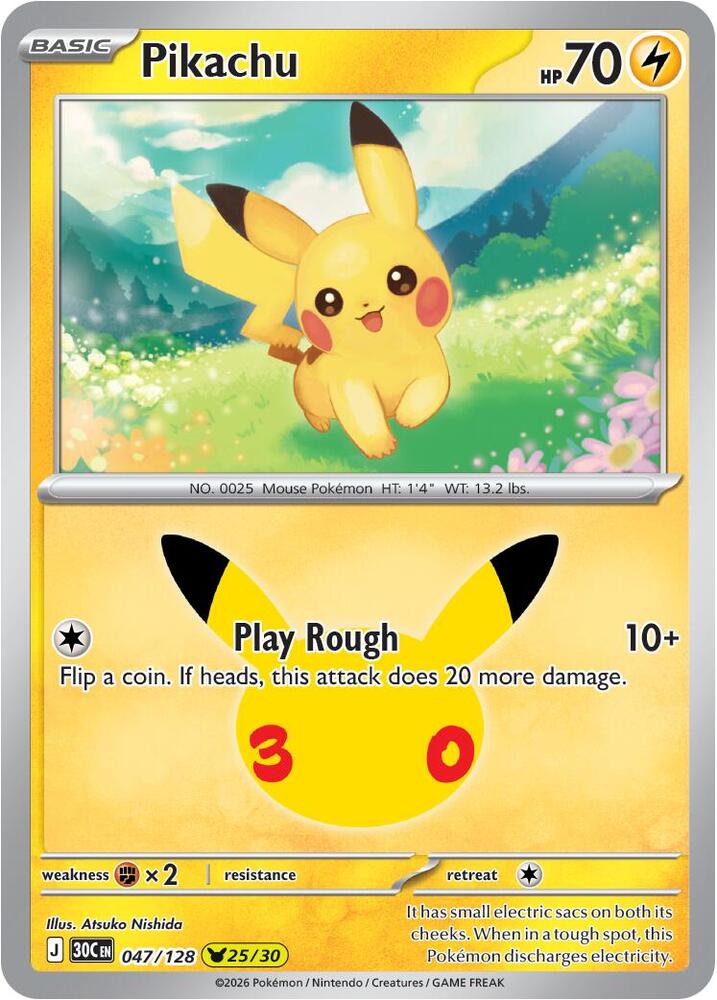 Pikachu Holofoil