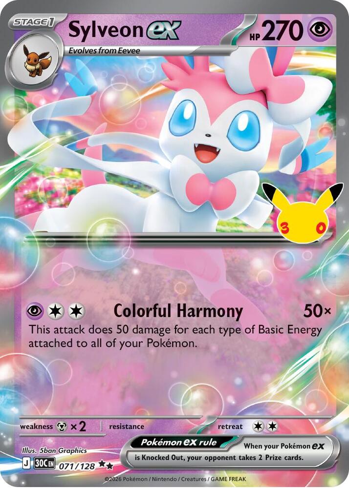 Sylveon ex Holofoil