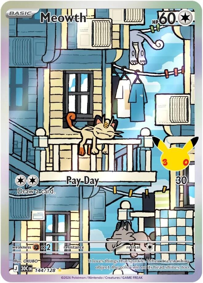 Meowth Holofoil