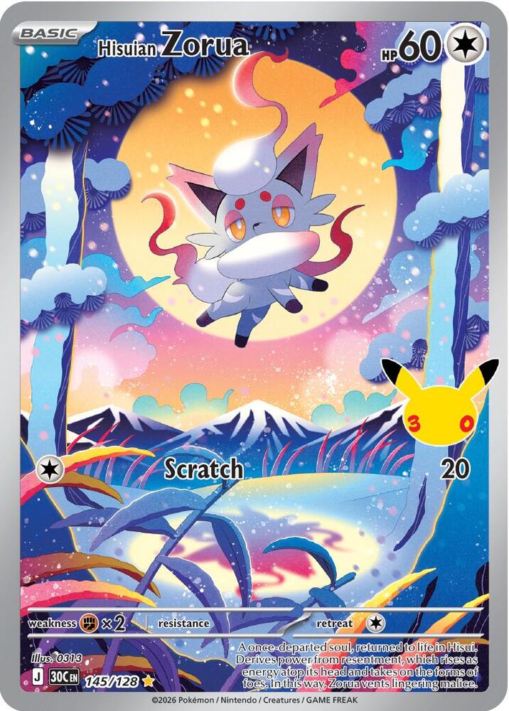 Hisuian Zorua Holofoil