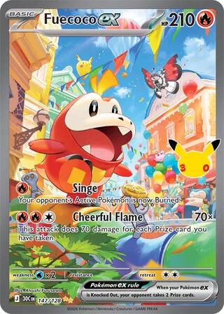 Fuecoco ex Holofoil