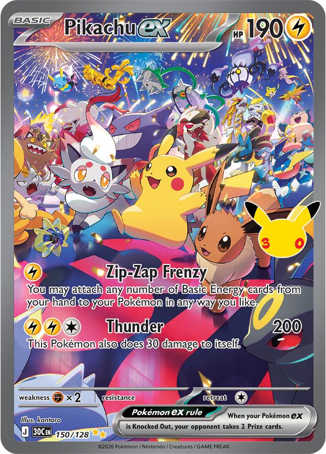 Pikachu ex Holofoil