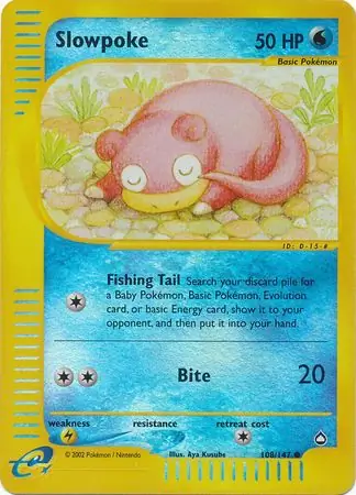 Slowpoke Reverse Holo