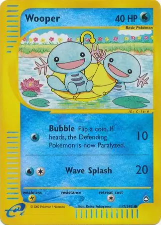 Wooper Reverse Holo