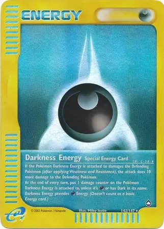 Darkness Energy Reverse Holo