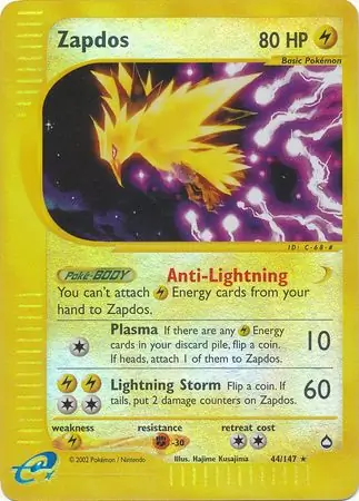 Zapdos Reverse Holo