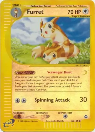 Furret Reverse Holo