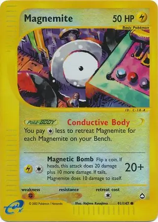 Magnemite Reverse Holo