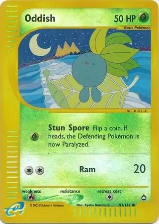 Oddish Reverse Holo