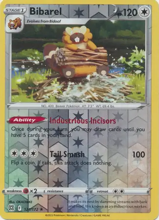 Bibarel Reverse Holo