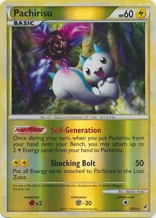 Pachirisu Reverse Holo