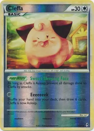 Cleffa Reverse Holo