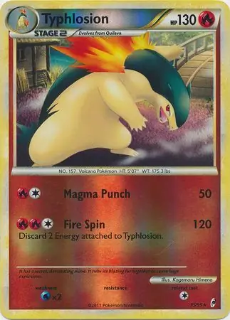Typhlosion Reverse Holo