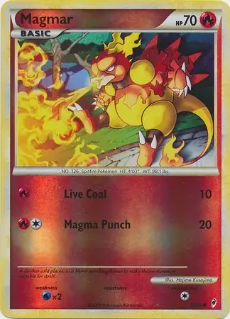 Magmar Reverse Holo
