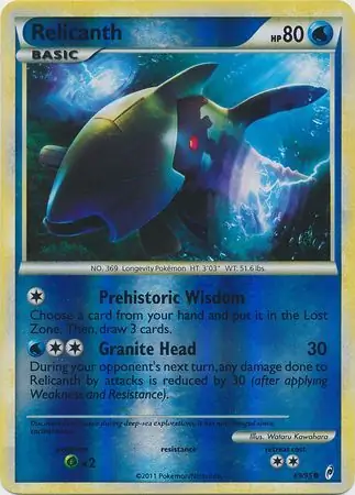 Relicanth Reverse Holo