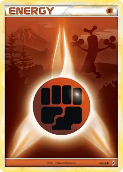 Fighting Energy Reverse Holo