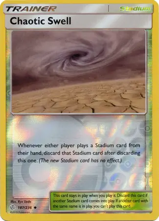 Chaotic Swell Reverse Holo