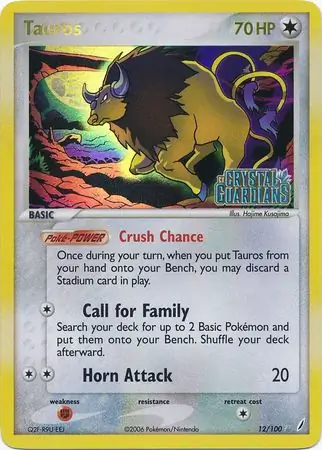 Tauros Reverse Holo