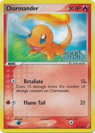 Charmander Reverse Holo