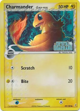 Charmander Reverse Holo