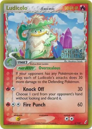 Ludicolo Reverse Holo