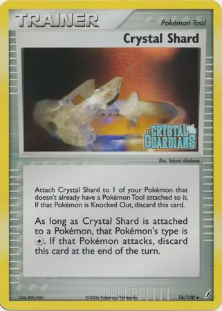 Crystal Shard Reverse Holo