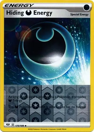 Hiding D Energy Reverse Holo