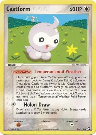Castform Reverse Holo
