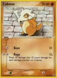 Cubone Reverse Holo
