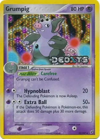 Grumpig Reverse Holo