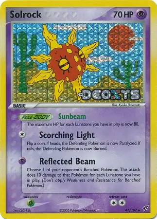 Solrock Reverse Holo