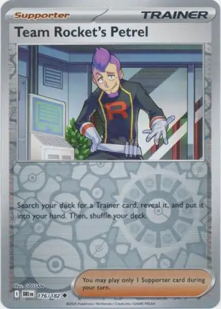 Team Rocket's Petrel Reverse Holo