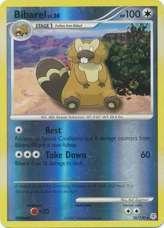 Bibarel Reverse Holo