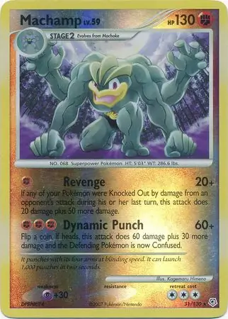 Machamp Reverse Holo