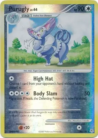 Purugly Reverse Holo
