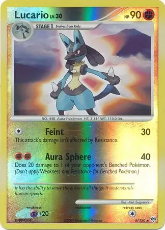 Lucario Reverse Holo