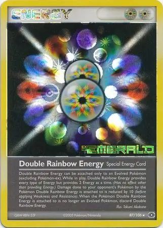 Double Rainbow Energy Reverse Holo