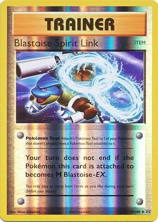 Blastoise Spirit Link Reverse Holo