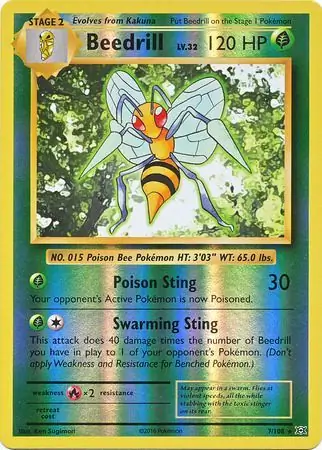 Beedrill Reverse Holo