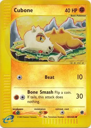 Cubone Reverse Holo
