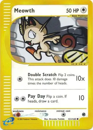 Meowth Reverse Holo