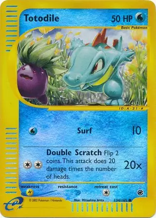 Totodile Reverse Holo