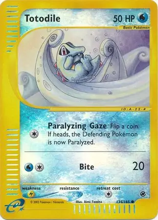 Totodile Reverse Holo
