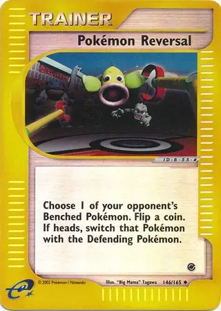 Pokemon Reversal Reverse Holo